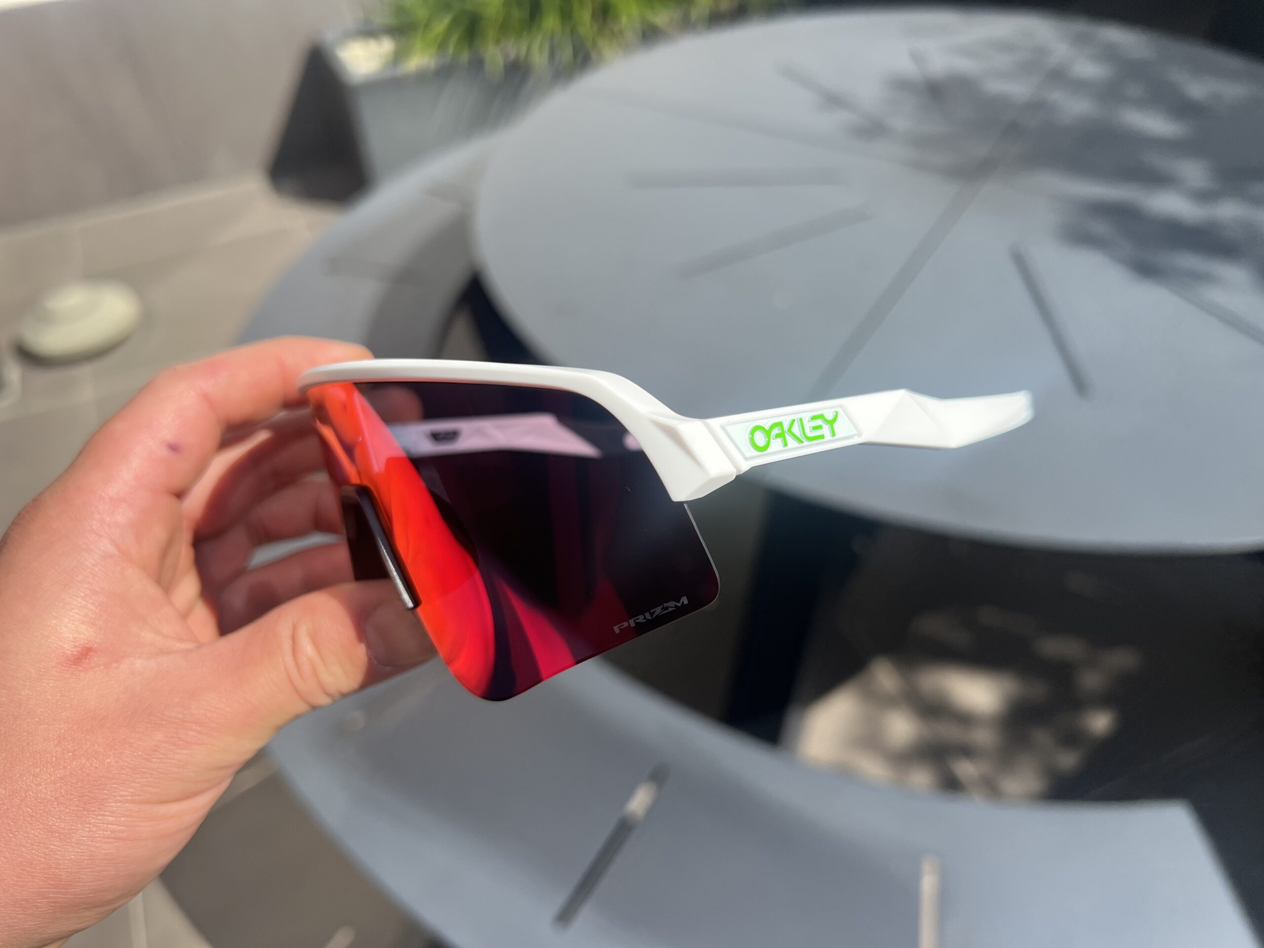 Oakley Sutro Lite Sweep – Matte White- Exclusive Custom